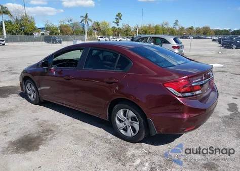 2014 Honda Civic Lx z USA, uszkodzony, nr VIN 19XFB2F53EE070643